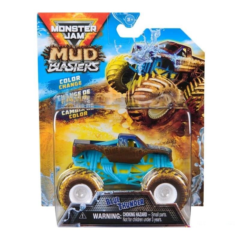 VEHICULO MONSTER JAM MUD BLASTERS SURTIDO 1:64