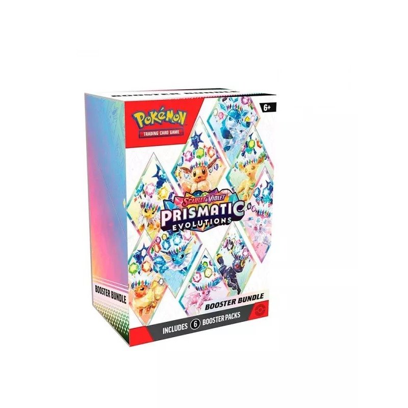 (PREPEDIDO) POKEMON TCG-PRISMATIC EVOLUTIONS BOOSTER BUNDLE (INGLES)