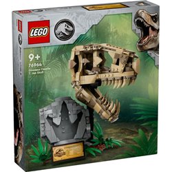 LEGO JURASSIC WORLD FOSILES DE DINOSAURIO: CRÁNEO T.REX