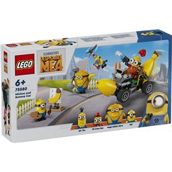 LEGO DESPICABLE ME MINIONS Y COCHE BANANA