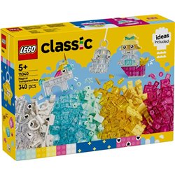LEGO CLASSIC CAJA DE MAGIA TRANSPARENTE