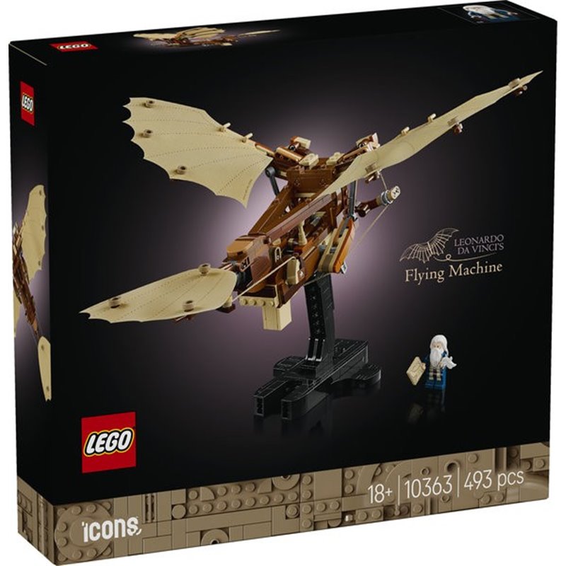 LEGO ICONS MÁQUINA VOLADORA LEONARDO DA VINCI