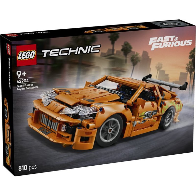 LEGO TECHNIC FAST AND FURIOUS TOYOTA SUPRA MK4