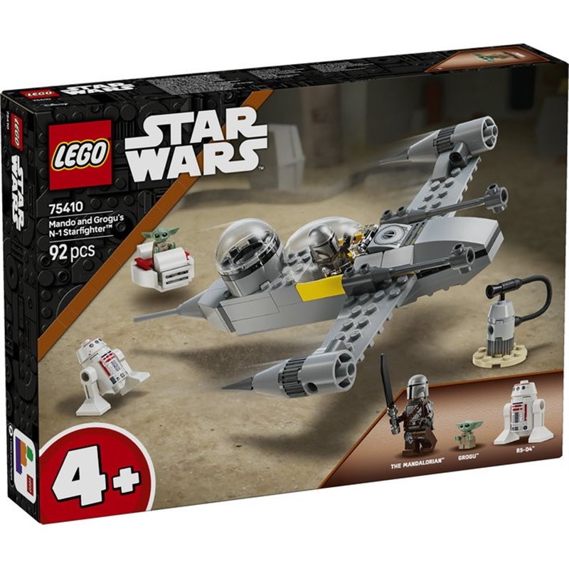 LEGO STAR WARS CAZA ESTELAR N-1 DE MANDO Y GROGU