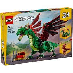 LEGO CREATOR DRAGON MEDIEVAL 3EN1
