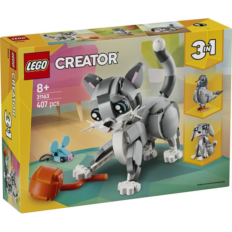 LEGO CREATOR GATO JUGUETON 3 EN 1