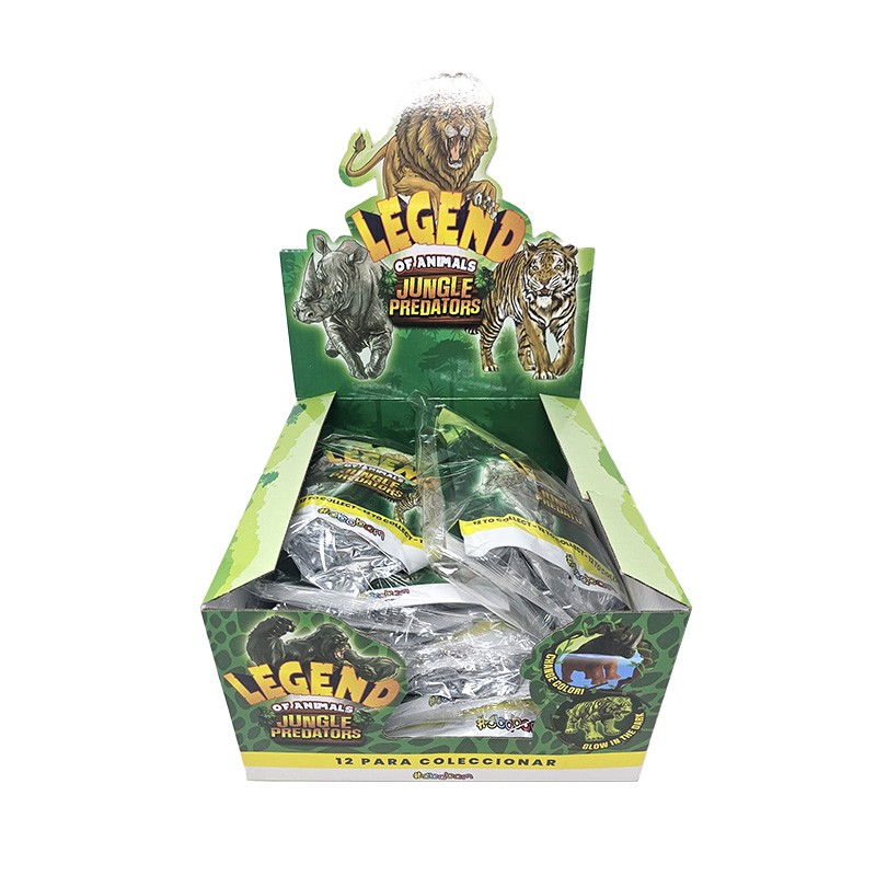 DISPLAY 6 JUNGLE PREDATORS