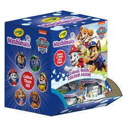 DISPLAY 24 WASHIMALS PAW PATROL (6 MODELOS)
