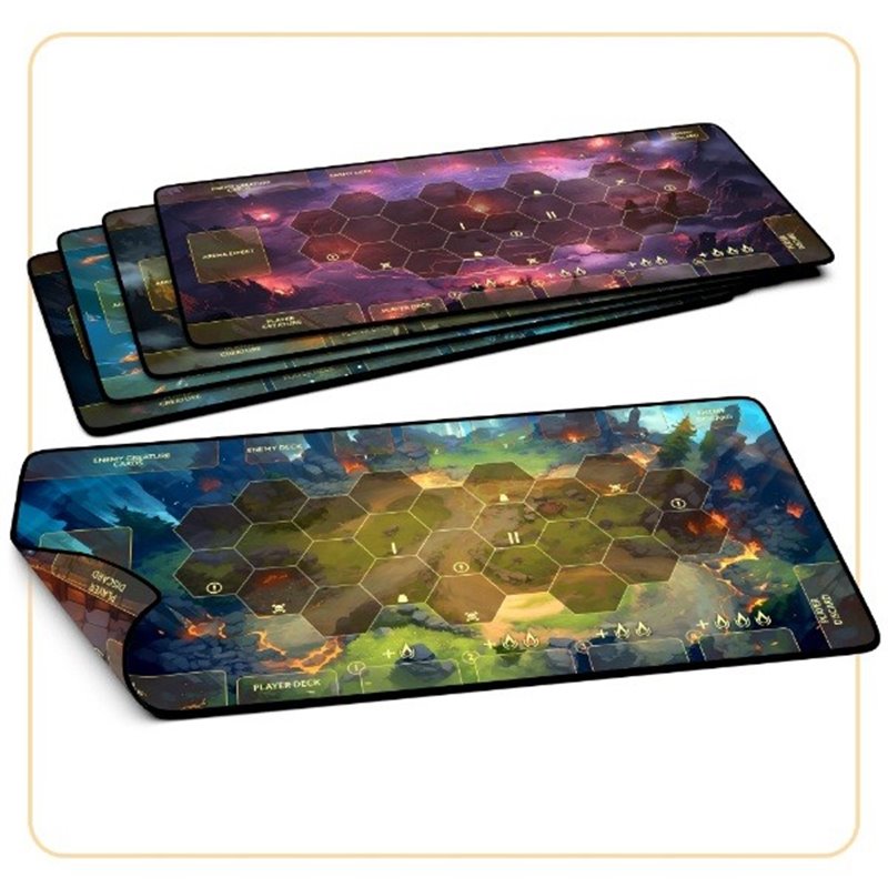 (PREPEDIDO) DRAGON ECLIPSE: ARENA PLAYMATS (INGLES)