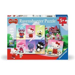 PUZZLE HELLO KITTY SUPER STYLE 3 X 49 PIEZAS
