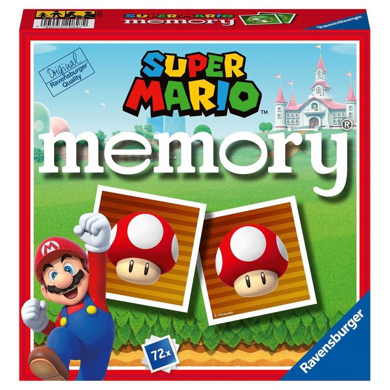 MEMORY SUPER MARIO 64 TARJETAS