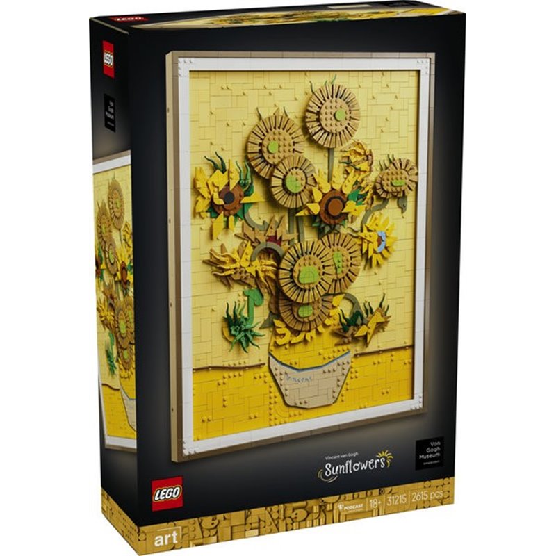 LEGO ART VICENT VAN GOGH: LOS GIRASOLES
