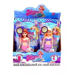 DISPLAY 4 BLISTER MERMAID MAGIC AQUA