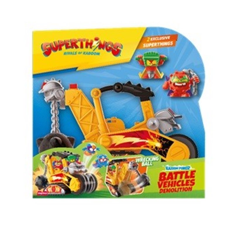 SUPERTHINGS - PLAYSET - BATTLE VEHICLES - DEMOLITION