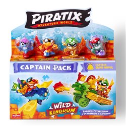 PIRATIX WILD KINDOM - CAPTAIN PACK (SURTIDO)