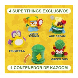 JUEGO DE CARTAS SUPERTHINGS CON MUÑECOS