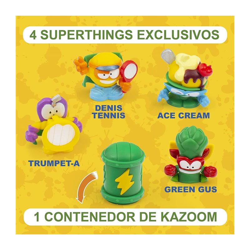 JUEGO DE CARTAS SUPERTHINGS CON MUÑECOS