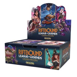 (PREPEDIDO) RIFTBOUND LOL TCG ORIGINS - DISPLAY 24 BOOSTER (INGLES)