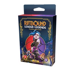 (PREPEDIDO) RIFTBOUND LOL ORIGINS - DISPLAY 4 JINX CHAMP DECK (INGLES)