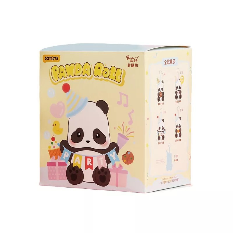 DISPLAY 4 PANDA ROLL: PARTY PLUSH