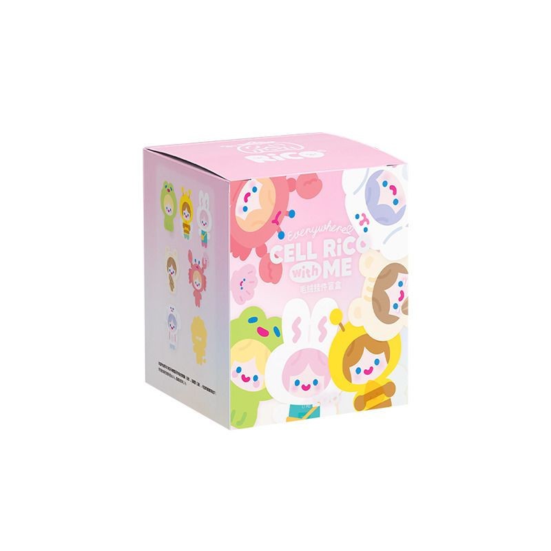 (PREPEDIDO) DISPLAY 6 CELL RICO: HAPPY FLUFFY SERIS PLUSH