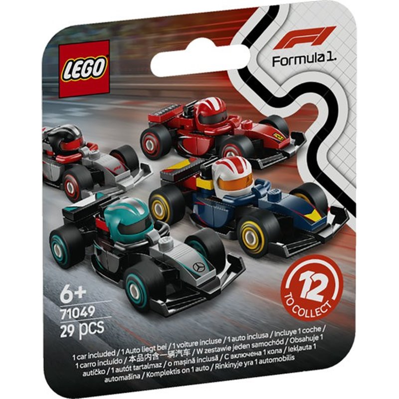 LEGO MINIFIGURES - COCHES DE F1
