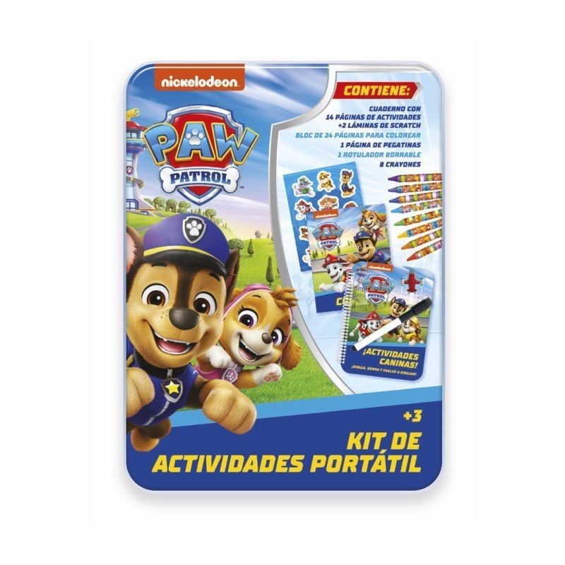 KIT DE ACTIVIDADES PORTÁTIL - PAW PATROL
