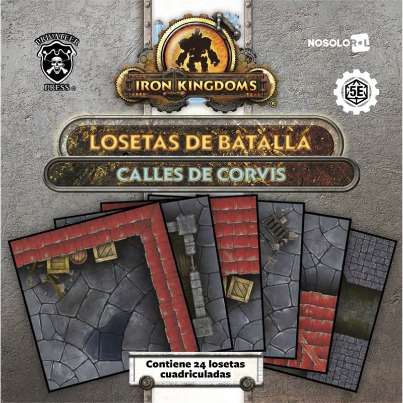 IRON KINGDOMS - LOSETAS: CALLES DE CORVIS