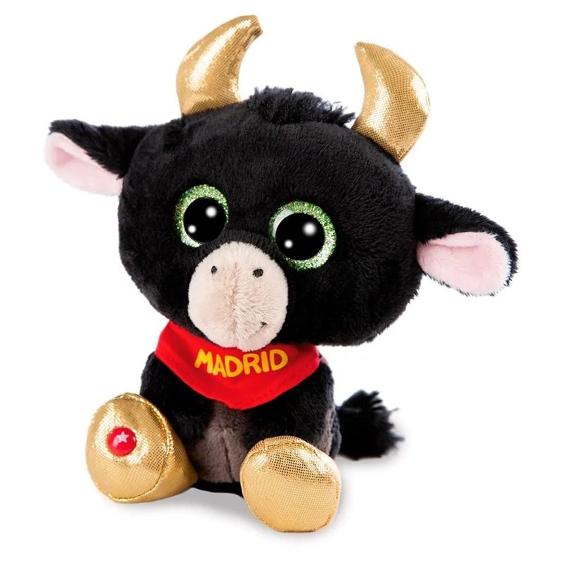 PELUCHE TORO BUBALU MADRID 15 CM