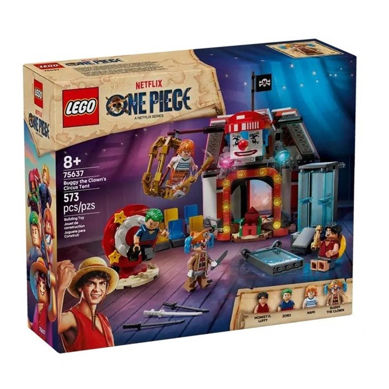 LEGO ONE PIECE - CARPA DE CIRCO DE  BUGGY EL PAYASO