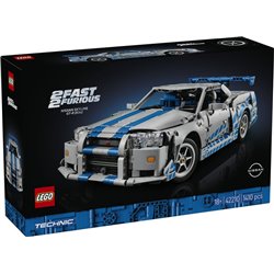 LEGO TECHNIC - COCHE NISSAN SKYLINE GT-R (R34) DE 2 FAST 2 FURIOUS