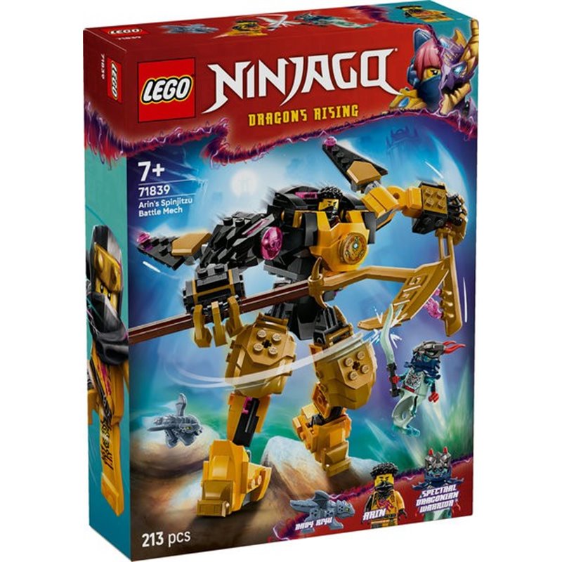 LEGO NINJAGO - MECA DE BATALLA SPINJITZU DE ARIN