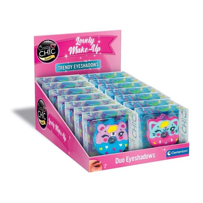 CRAZY CHIC DISPLAY 14 LOVELY ANIMAL DONUTS (ROSA)