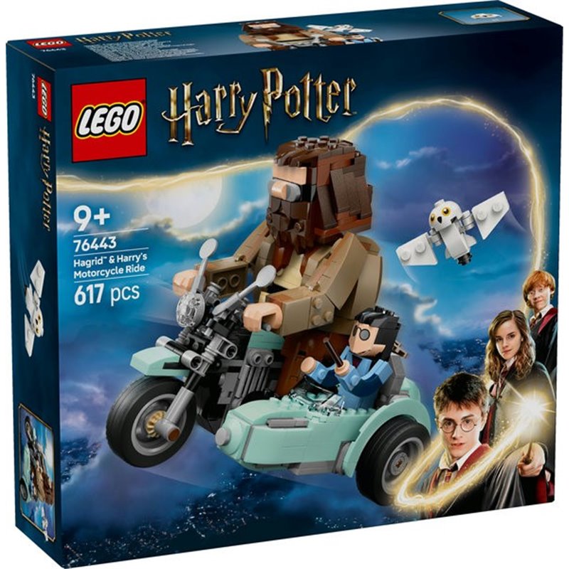 (REACONDICIONADO) LEGO HARRY POTTER - VIAJE EN MOTO DE HAGRID