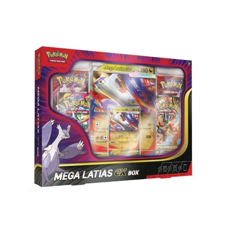 (PREPEDIDO) POKEMON TCG CAJA - MEGA-LATIAS EX OCTUBRE 2025