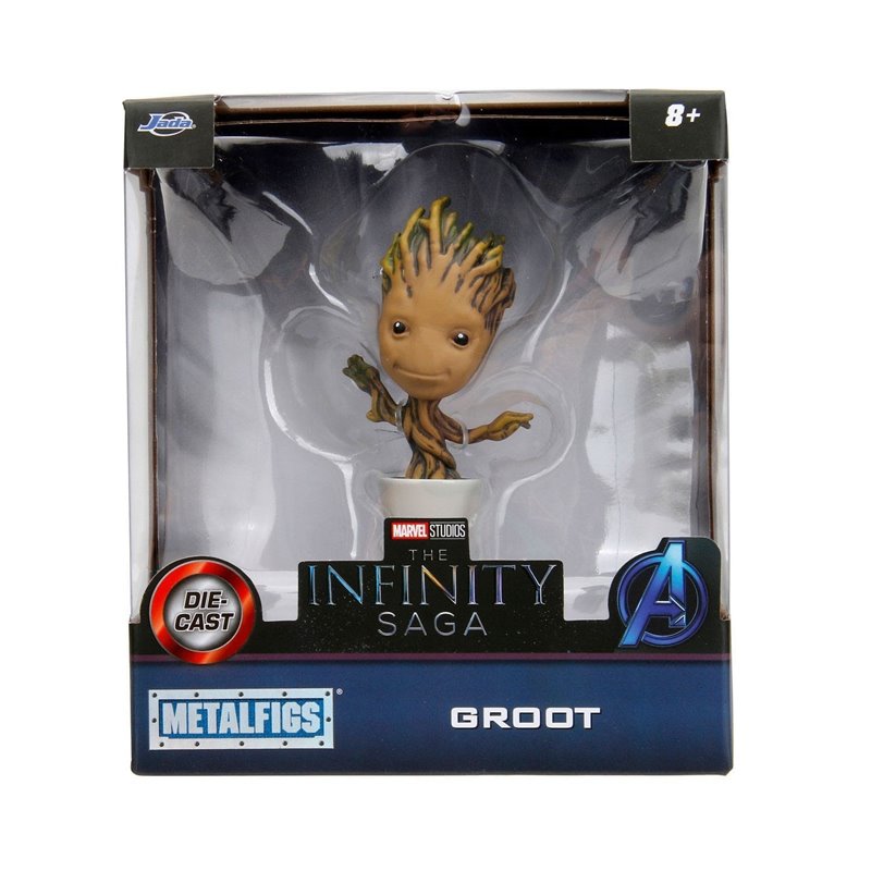 (REACONDICIONADO) FIGURA METAL GROOT 10 CM MARVEL GUARDIANES
