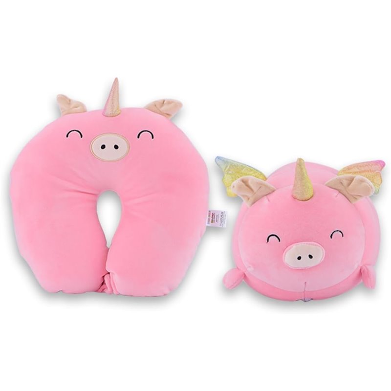 COJIN DE VIAJE PELUCHE ANIMALES SURTIDOS