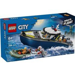 LEGO CITY PERSECUCION EN BARCO DE POLICIA