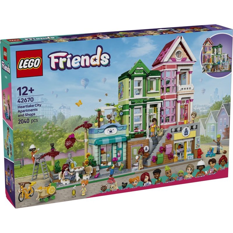 (PREPEDIDO) LEGO FRIENDS - APARTAMENTOS Y TIENDAS DE HEARTLAKE CITY