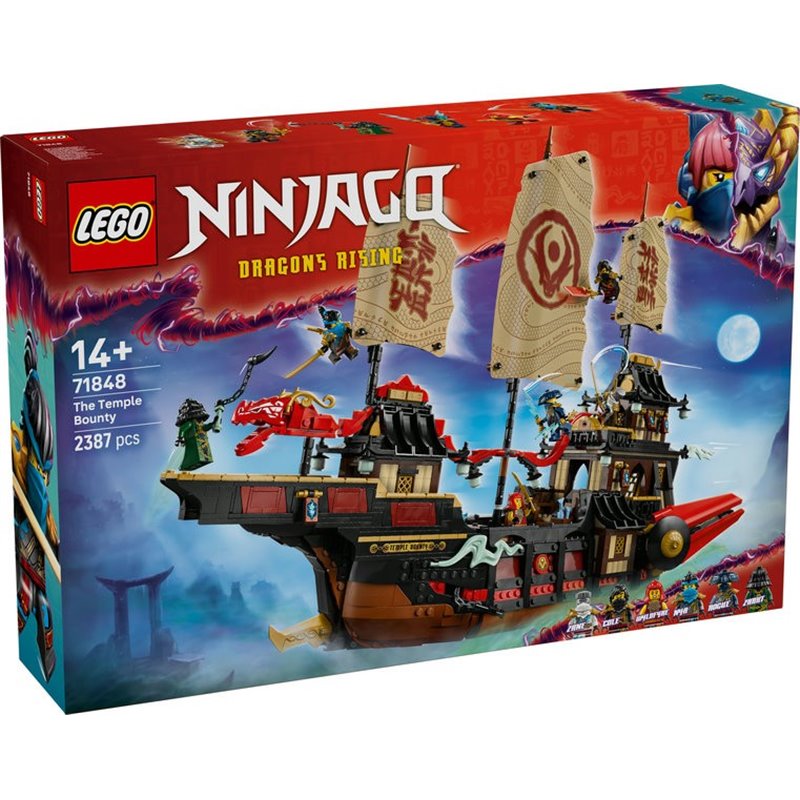 (PREPEDIDO) LEGO NINJAGO BOUNTY DEL TEMPLO