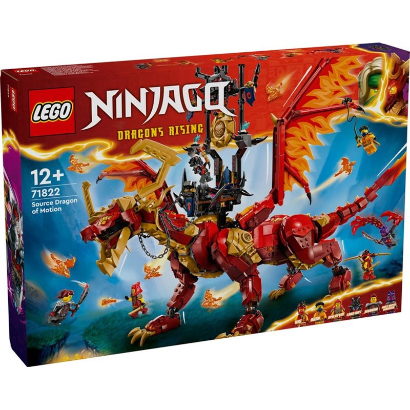 (PREPEDIDO) LEGO NINJAGO - DRAGÓN FUENTE DEL MOVIMENTO