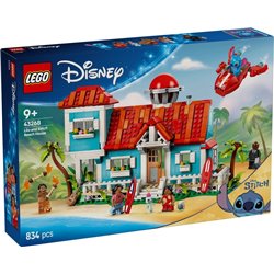 (REACONDICIONADO) LEGO DISNEY CASA EN LA PLAYA DE LILO Y STITCH