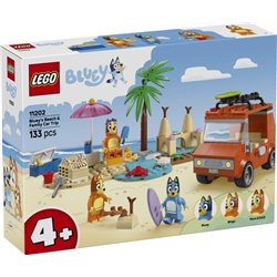 LEGO EXCURSION FAMILIAR A LA PLAYA CON BLUEY