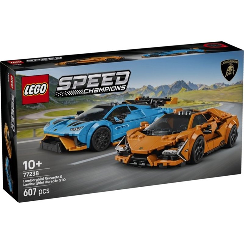 LEGO SPEED CHAMPIONS LAMBORGHINI REVUELTO Y HURACAN