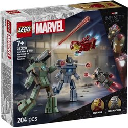 LEGO MARVEL IRON MAN Y MÁQUINA DE GUERRA
