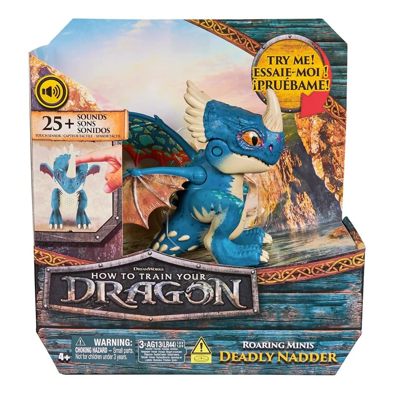 FIGURA MINI DRAGON INTERACTIVO SURTIDO - COMO ENTRENAR A TU DRAGON