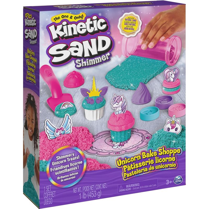 KINETIC SAND PASTELERIA ARENA UNICORNIO