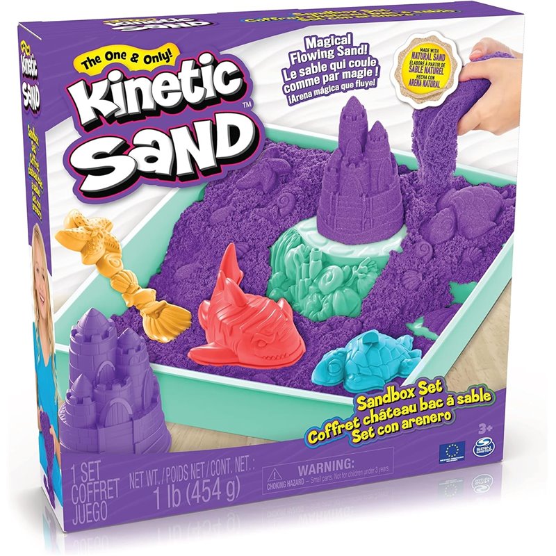 KINETIC SAND - SET CASTILLO DE ARENA SURTIDO