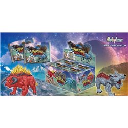 DISPLAY 16 SOBRES THE CRIATURIX MONSTER ANIMALS