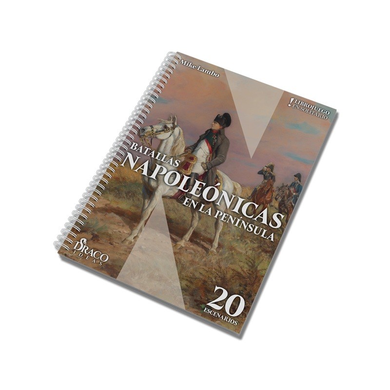 LIBRO - JUEGO BATALLAS NAPOLEÓNICAS EN LA PENINSULA